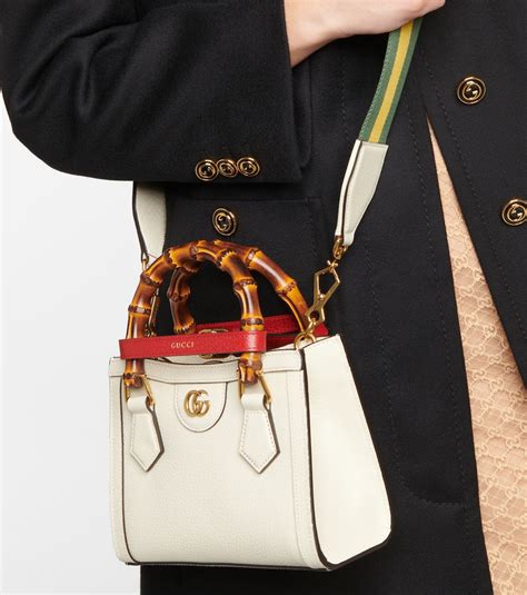 gucci diana tote bag|diana bag Gucci measurements.